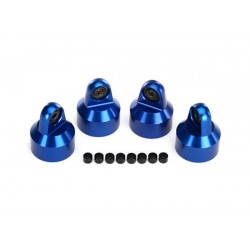 SHOCK CAPS ALUMINUM BLUE (4)