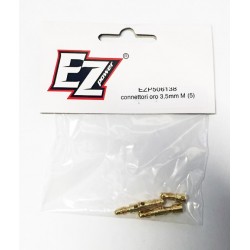 3,5MM MALE GOLD CONNECTORS (5)