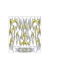 ADESIVI 'SPIDER FLAMES'