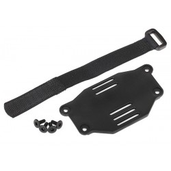 BATTERY PLATE AND STRAP...