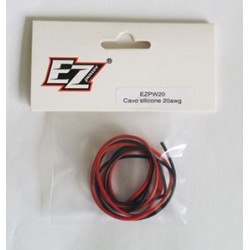SILICONE WIRE B/R - 20AWG (1M)