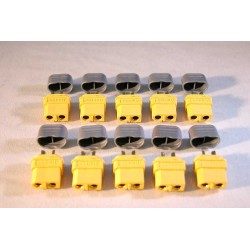 XT-60 FEMALE CONNECTORS 10 PCS