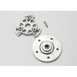 Slipper pressure plate and hub