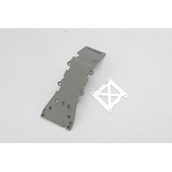 Skidplate, front plastic...