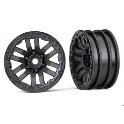 TRX-4 WHEELS 1.9" BLACK (2)