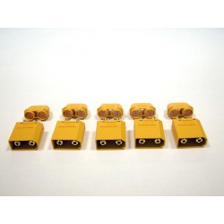 XT-90 PLUGD 5 PCS MALE