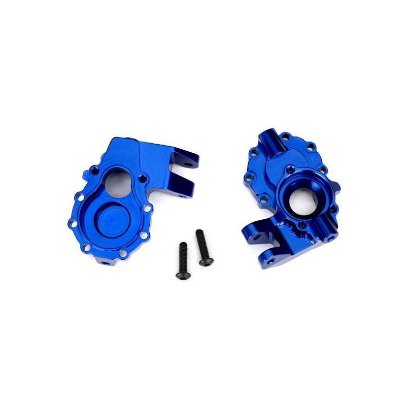 Scatole portali interni ant. dx+sx alluminio blu