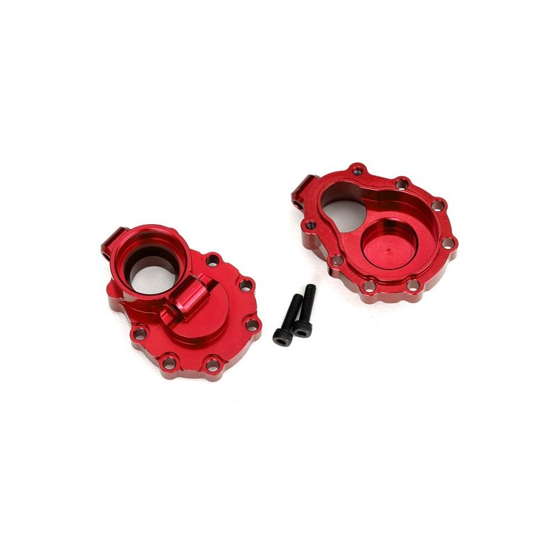 Scatole portali interne post.alluminio rosso