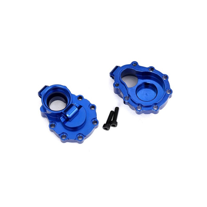 Scatole portali interni post. alluminio blu