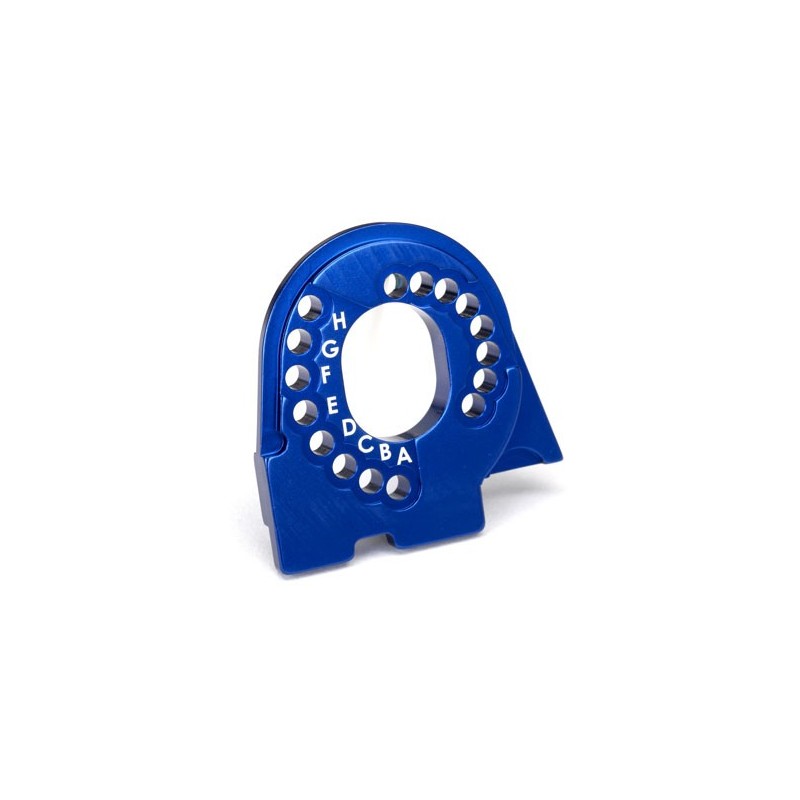 Piastra supporto motore TRX4 alluminio blu