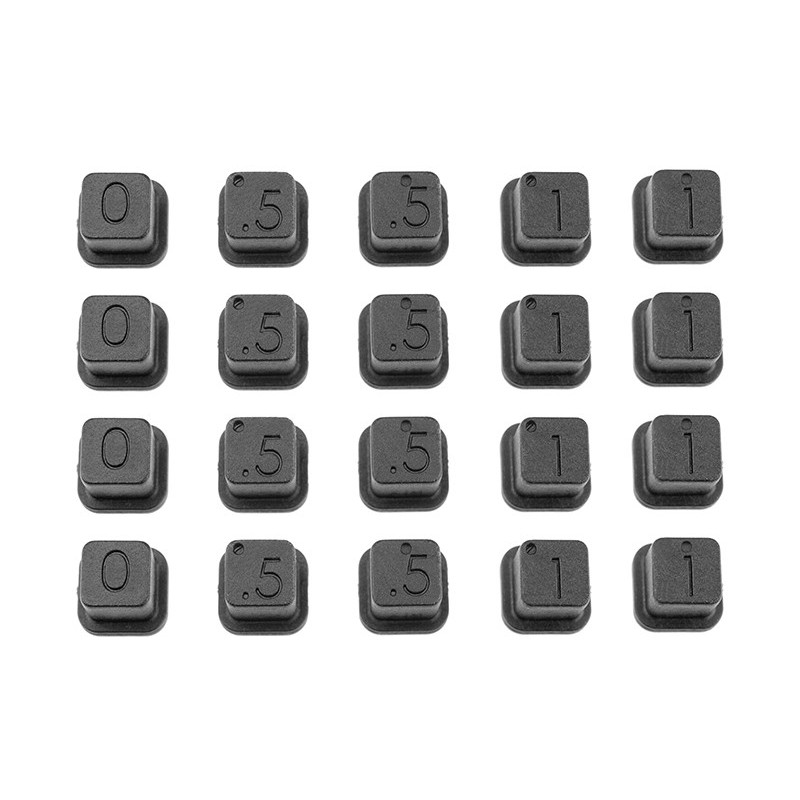 Set inserti in plastica eccentrici perni sospensioni braccetti