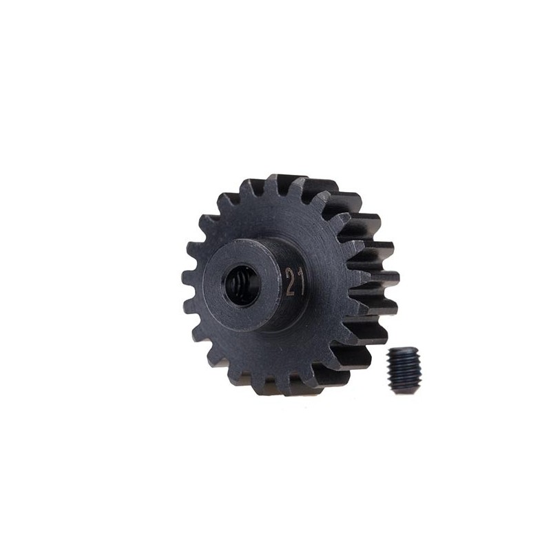 Pignone 21T modulo 32 - HD acciaio indurito foro 3,2 mm