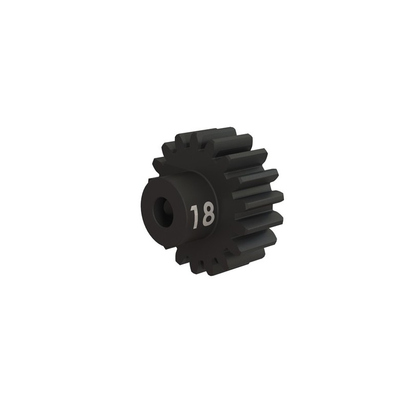 Pignone 18T modulo 32 - HD acciaio indurito foro 3,2 mm