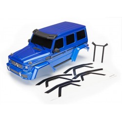 Carrozzeria Mercedes G500 TRX-4 Verniciata Blu completa di accessori