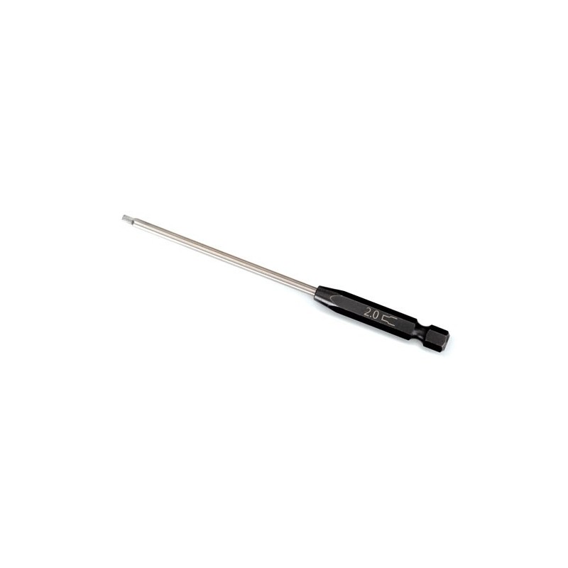 Utensile innesto 1/4 punta cacciavite esagonale 2,0mm (110mm)
