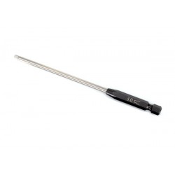 Utensile innesto 1/4 punta cacciavite esagonale 3,0mm (120mm)