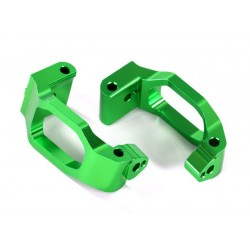 Blocchetti caster "C"  DX + SX - alluminio verdi