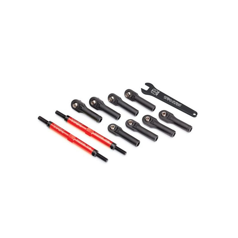 Tiranti Convergenza per Erevo 144mm in alluminio - Rosso (2)