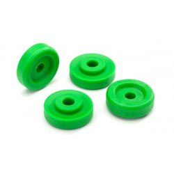 Wheel washers, green (4)
