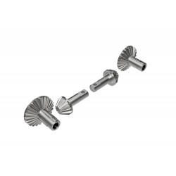 Gears, axle (metal, front &...