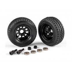 Trailer wheels (2)/ tires...