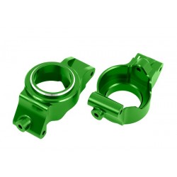 Aluminum Caster Blocks Green