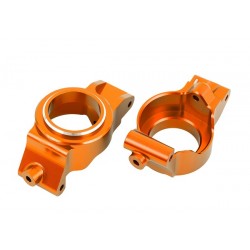 Aluminum Caster Blocks Orange
