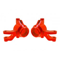 Aluminum Steering Blocks - Red