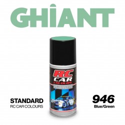 BLUE-GREEN LEXAN PAINT