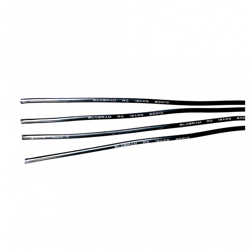 Elceram Esc cables 13AWG black