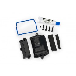 Receiving box with lid and...