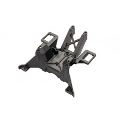 Shock absorber tower, rear