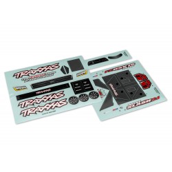 Mini Slash 4X4 Decal Sheets