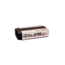Ezpower 6700mah Shorty Long Run 7,6v 2s 140/70c HV PRO Ice Series - 5mm