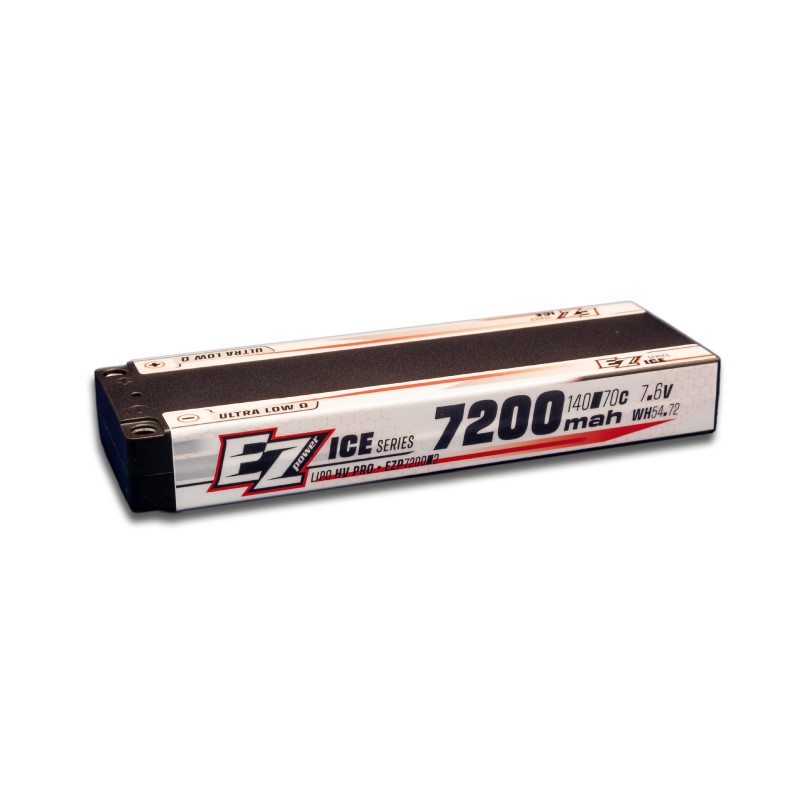 Ezpower 7200mah ULCG 7,6v 2s 140/70c HV PRO Ice Series - 5mm