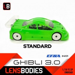 Lens Bodies Ghibli 3.0 1:10 190mm clear body - Standard Weight