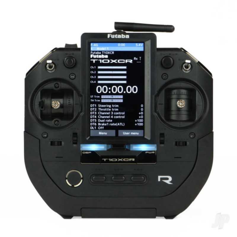 Futaba 10XCR TX Radiocomando Trasmittente a Stick 2.4ghz