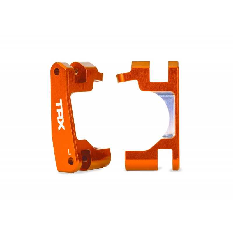 Traxxas 9063-ORNG Orange Aluminum Caster Blocks (L&R)