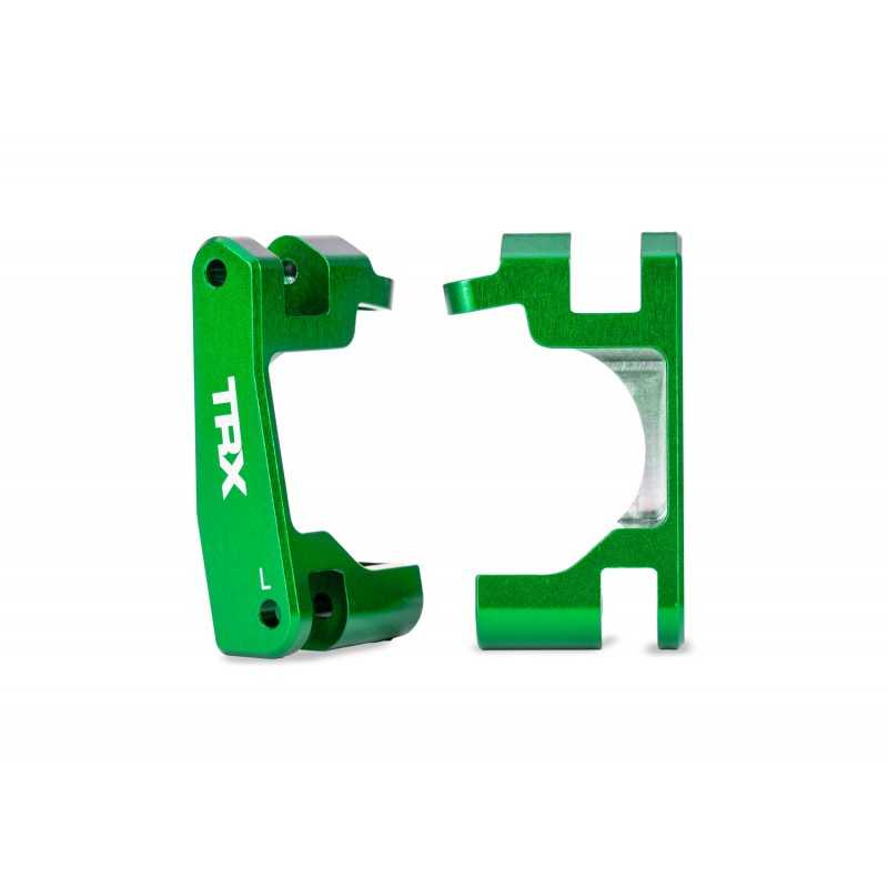 Traxxas 9063-GRN Green Aluminum Caster Blocks (L&R)