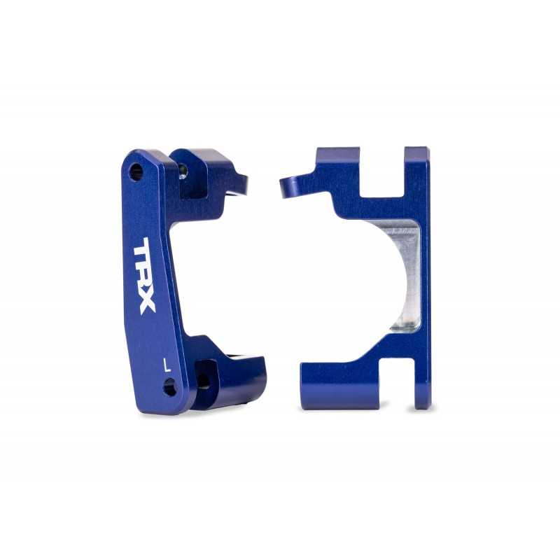 Traxxas 9063-BLUE Blue Aluminum Caster Blocks (L&R)