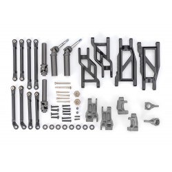 Traxxas 9180-GRAY Kit upgrade Extreme HD trasmissione + sospensioni Grigio