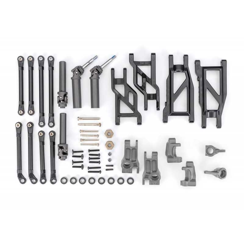 Traxxas 9180-GRAY Gray Extreme HD Driveline and Suspension Upgrade Kit