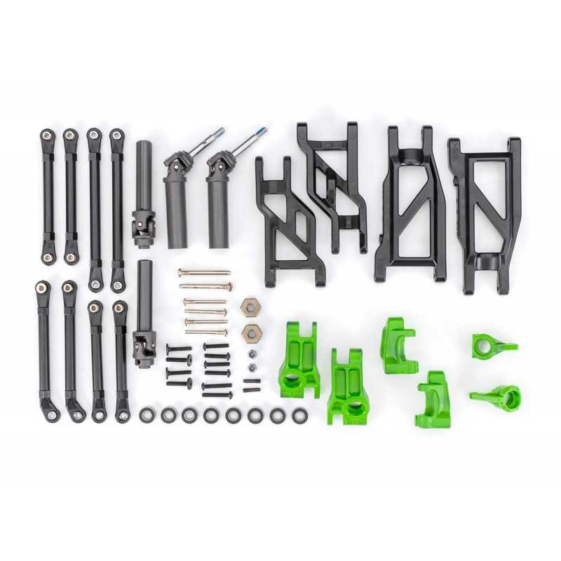 Traxxas 9180-GRN Green Extreme HD Driveline and Suspension Upgrade Kit