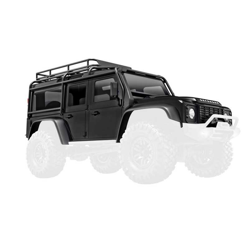 Traxxas 9712-BLK TRX-4M Land Rover Defender Assembled Black Body