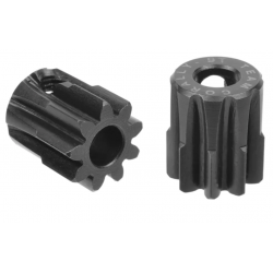 Team Corally Pignone Modulo 1 in acciaio indurito 9T foro 5mm 72809