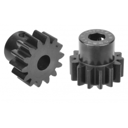 Pignone Modulo 1 in acciaio indurito 14T foro 5mm 72814