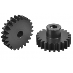 Team Corally - M1.0 Pinion - Short - Hardened Steel - 23 Teeth - Shaft Dia. 5mm 72823