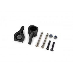 Traxxas 9137 Black Extreme Heavy-Duty Steering Blocks (L&R)