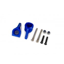 Traxxas 9137-BLUE Blue Extreme Heavy-Duty Steering Blocks (L&R)