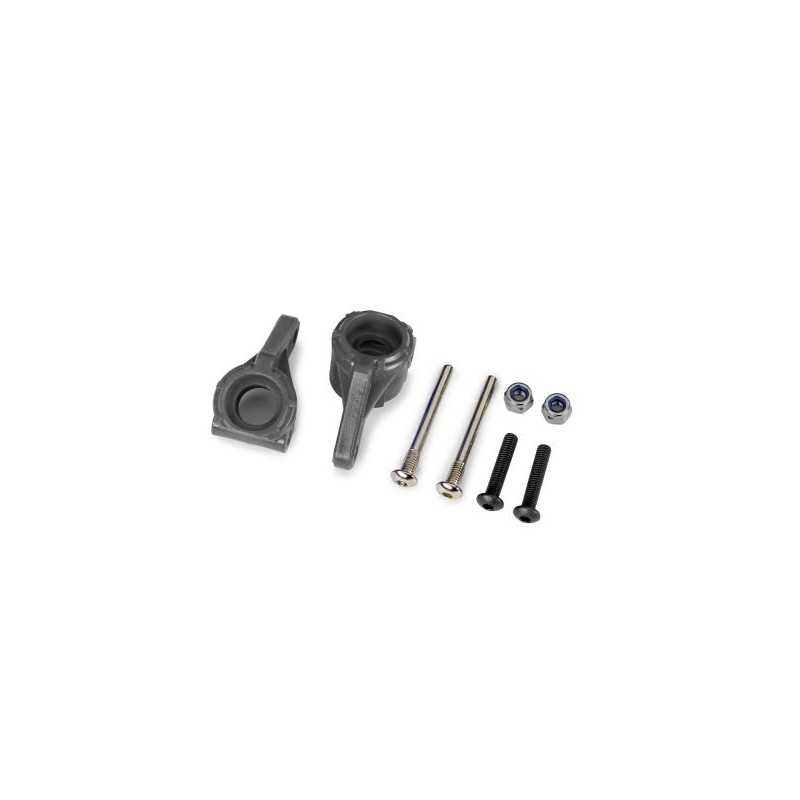 Traxxas 9137-GRAY Gray Extreme Heavy-Duty Steering Blocks (L&R)